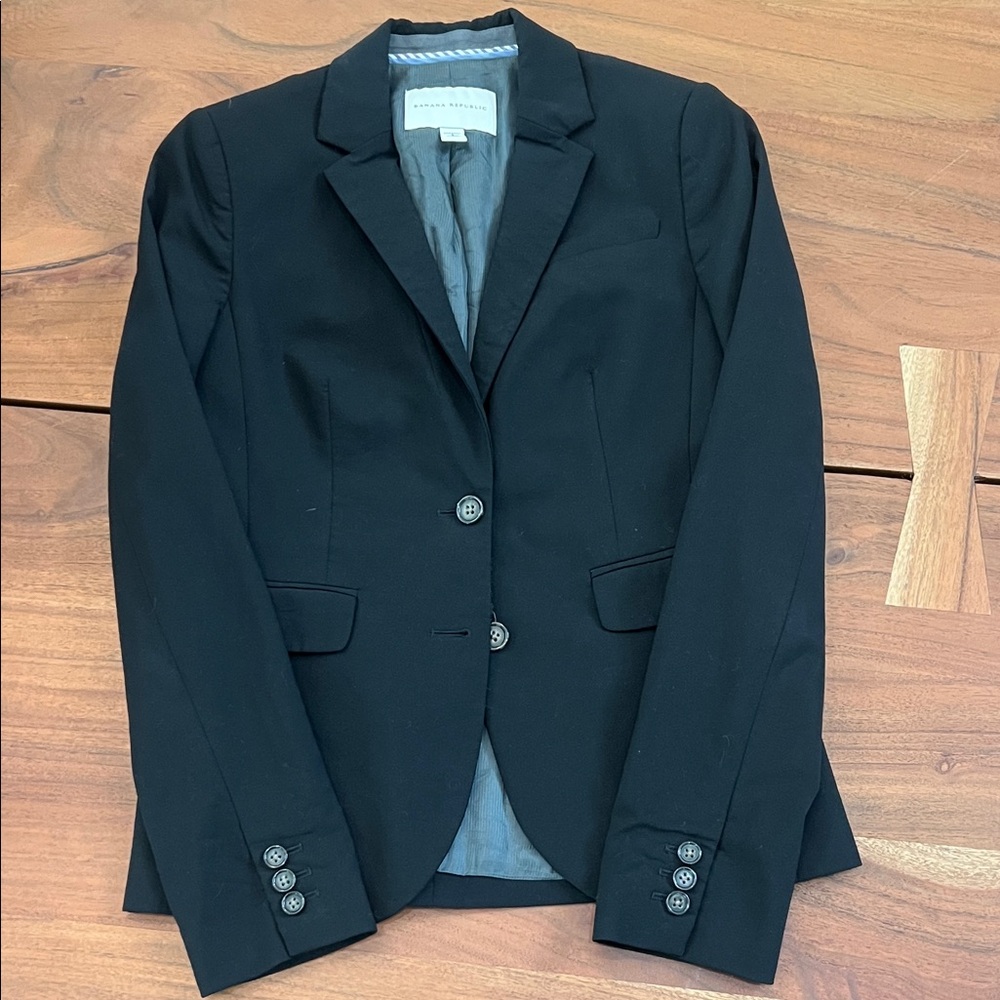 Banana Republic Classic Black Blazer